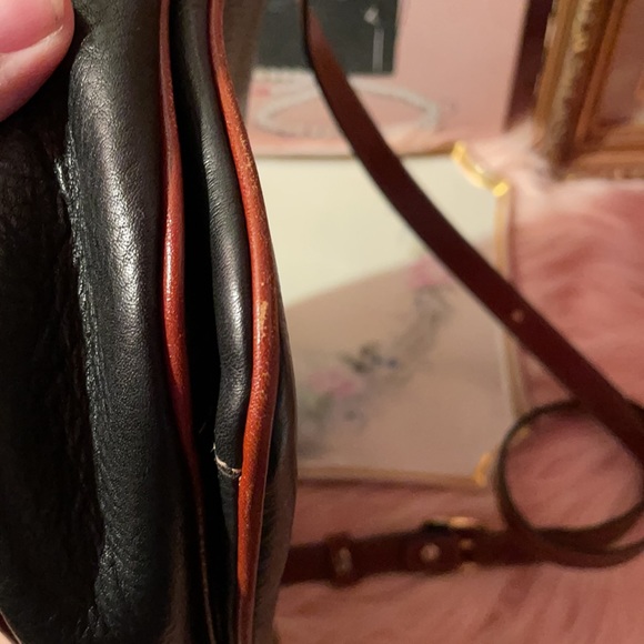 Vintage Black Bally Crossbody Flap Bag⚠️FIRM⚠️ - Picture 4 of 16